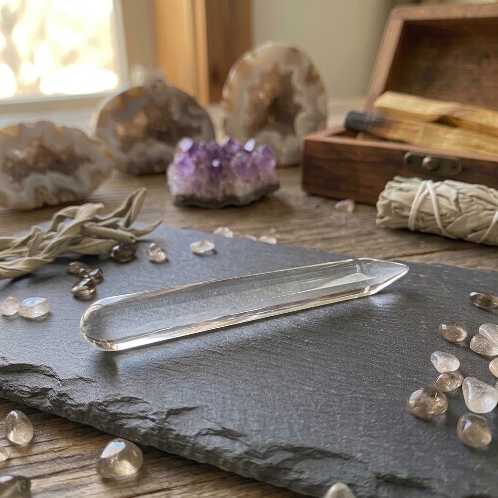 White Selenite Wand