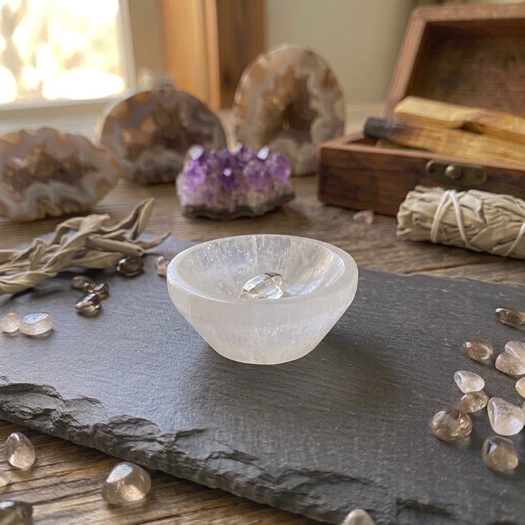 2" Selenite bowl